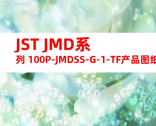 JST JMD系列 100P-JMDSS-G-1-TF产品图纸